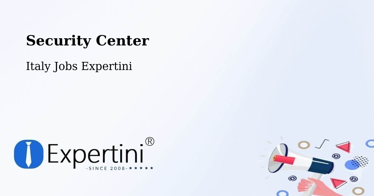Security & Compliance – Guidonia - Italy Jobs Expertini